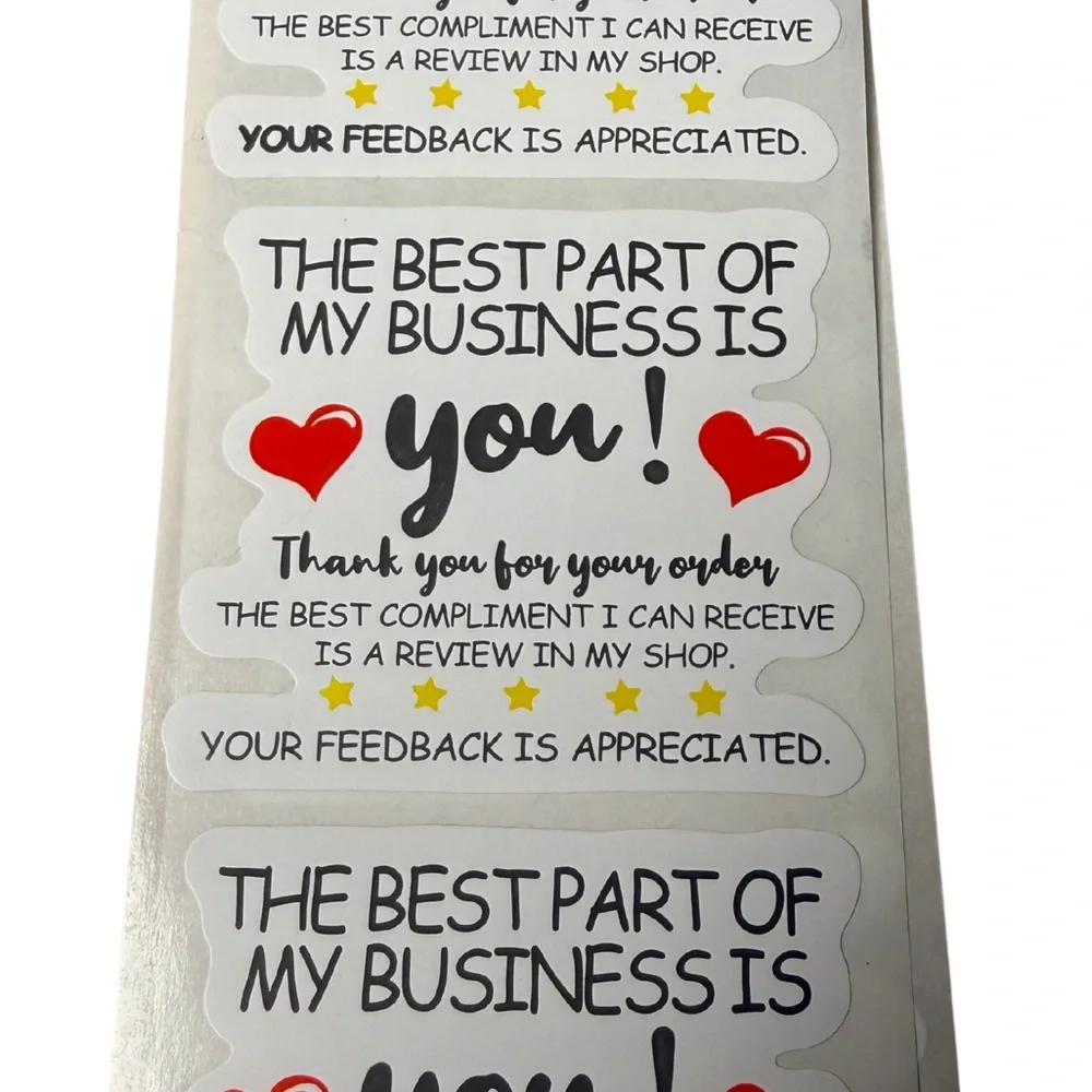 Colorful Resellers Sticker Set